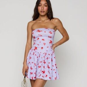 Makie Mini Dress in True Romance